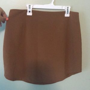 Brown Skirt
